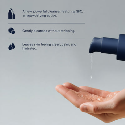 Blueprint Gentle Facial Cleanser with Hyaluronic Acid - Age-Defying, 150ml