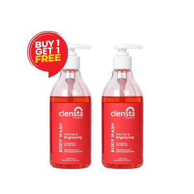 Clensta Body Wash Anti Tan 275 ml - Buy 1 Get 1 Free