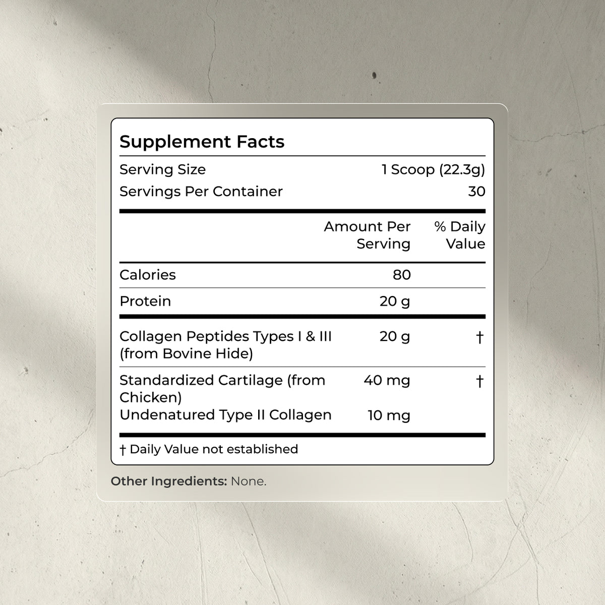 Blueprint Collagen Peptides Powder - Broad Spectrum, 30 Servings
