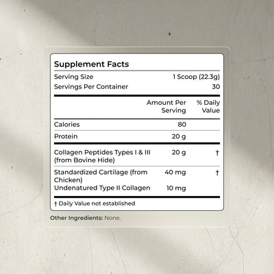 Blueprint Collagen Peptides Powder - Broad Spectrum, 30 Servings