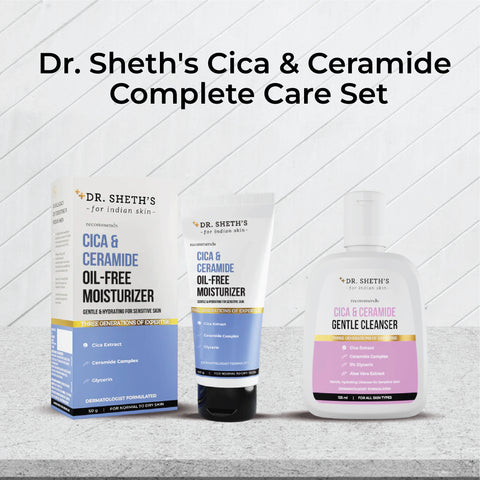 Dr. Sheth's Cica & Ceramide Complete Care Set