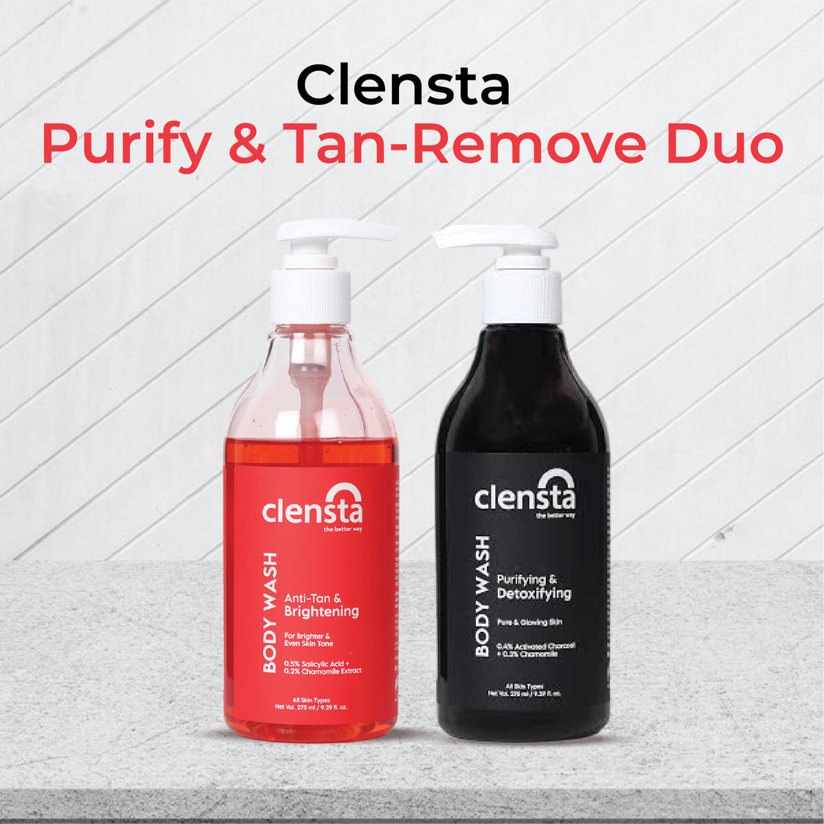 Clensta Purify & Tan-Remove Duo