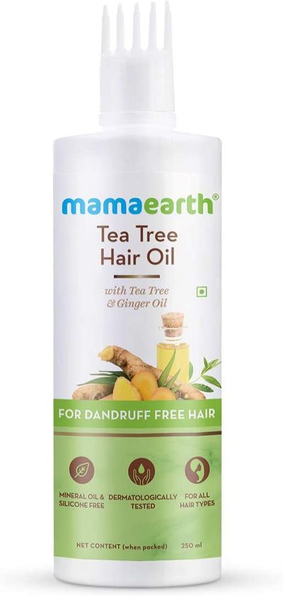 Mamaearth Tea Tree Hair Oil - Dandruff Control, 250ml