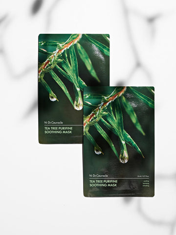قناع مهدئ بخلاصة شجرة الشاي من دكتور سيوراكل، 23 مل*10 قطع