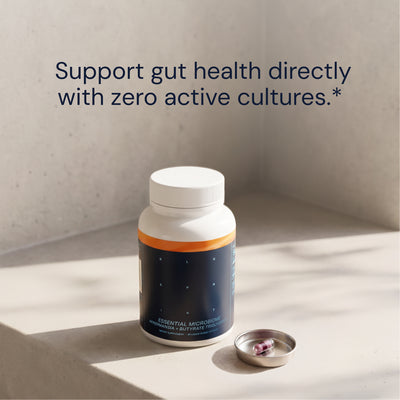 Blueprint Essential Microbiome - 2-in-1 Postbiotic Formula, 30 Capsules