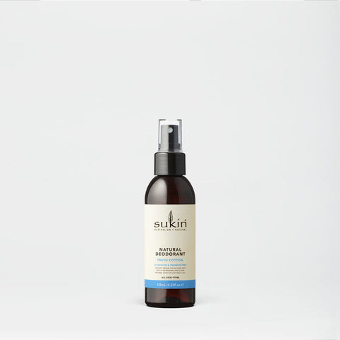 Sukin Natural Deodorant Fresh Cotton 125Ml