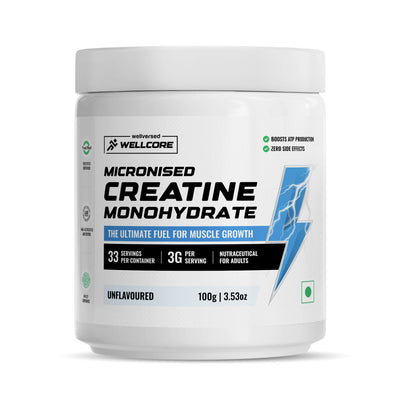 Wellcore Creatine Unflavored 100g