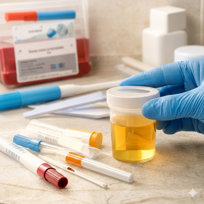 STD 14 Panel + UTI Screening