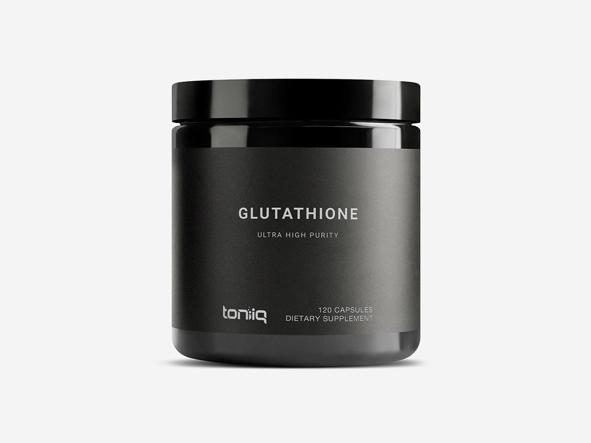 Toniiq Ultra High Strength Glutathione Capsules - 1000mg, 120 Count