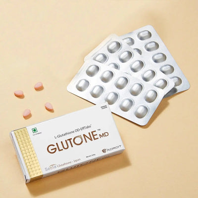 Glutone Hydra L-Glutathione OD Effervescent Tablets - 30 Count
