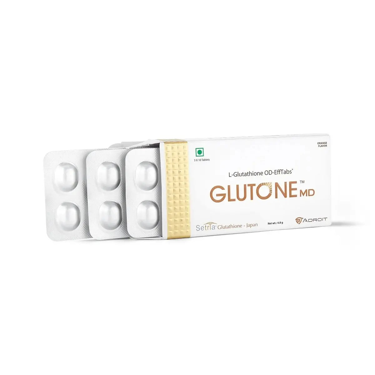 Glutone Hydra L-Glutathione OD Effervescent Tablets - 30 Count - Image 4