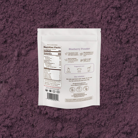 Organic Traditions Blueberry Powder, 100 Gm