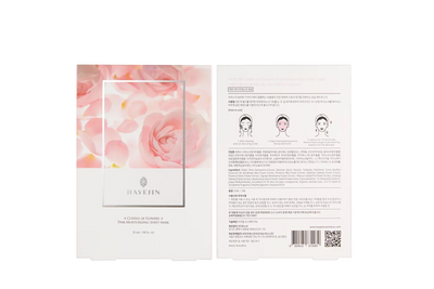 Hayejin Pink Moisturizing Sheet Mask - Hydrating Facial Care, 25ml - Image 5