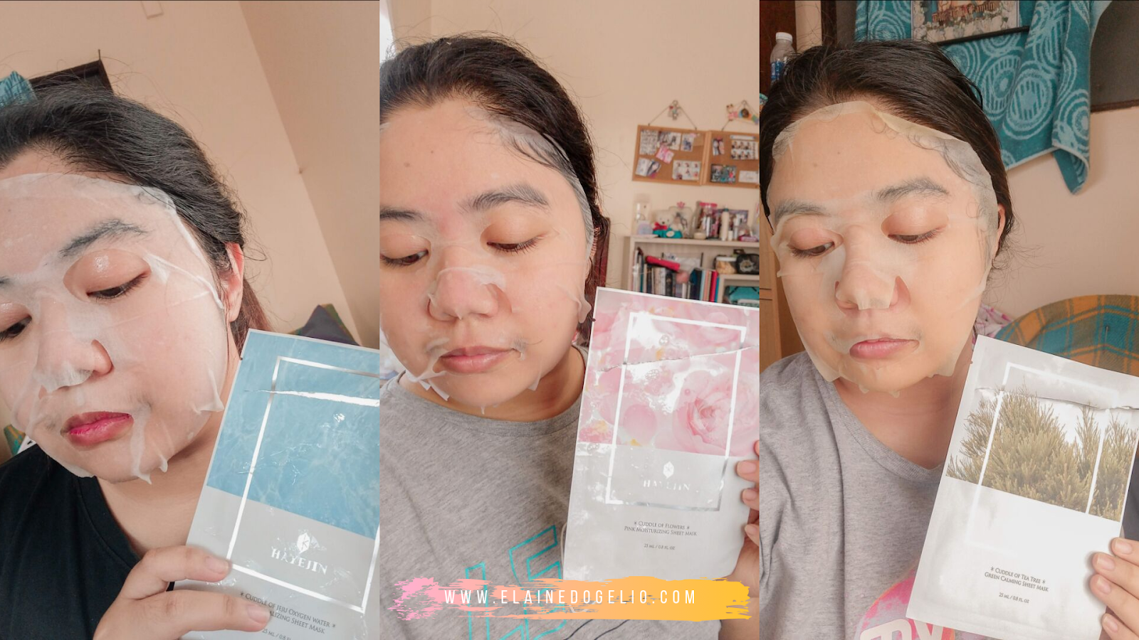 Hayejin Pink Moisturizing Sheet Mask 25 ml