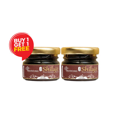 Herbal Max Discover Wellness pure Himalayan Shilajit 20 gm Buy One Get One