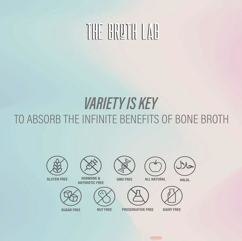 Fresh Chicken Bone Broth - 500ml pack of 3