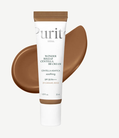 PURITO Wonder Releaf Centella BB Cream #29 Caramel Beige 30ml