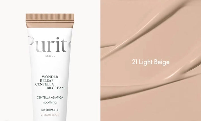 Purito Wonder Releaf Centella BB Cream #21 Light Beige - 30ml - Image 4