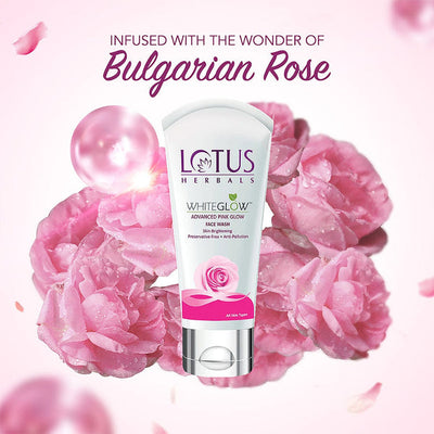 Lotus Herbal Whiteglow Advance Pink Glow Face Wash - 100g - Image 3
