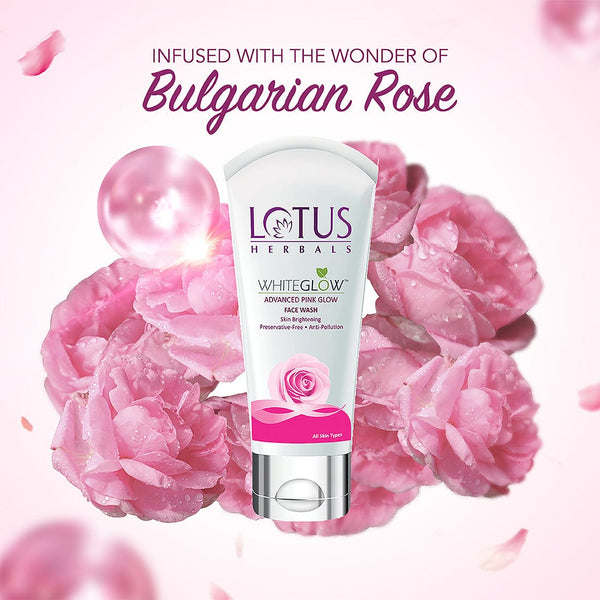Lotus Herbal Whiteglow Advance Pink Glow Face Wash - 100g - Image 3