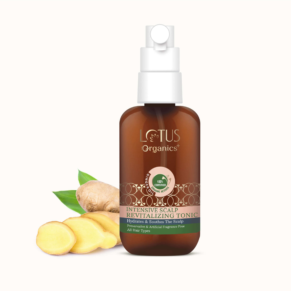 Lotus Organic Intensive Scalp Revitalizing Tonic - 100ml