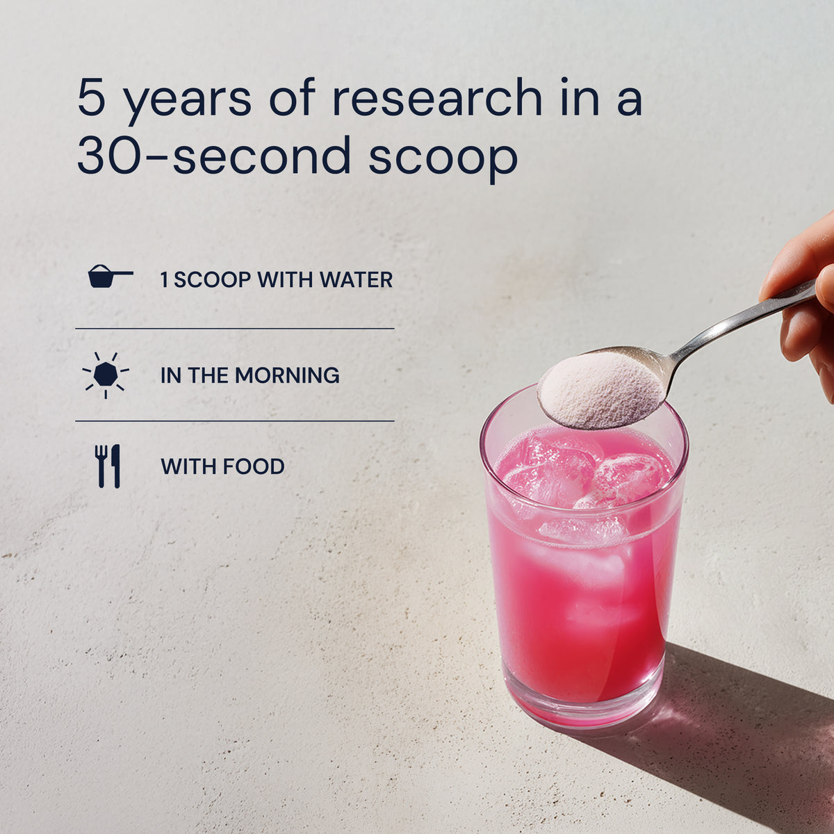 Blueprint Longevity Mix - Blood Orange - Functional Drink Powder, 30 Servings
