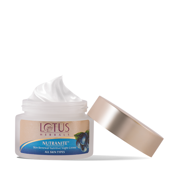 Lotus Herbal Nutranite Skin Renewal Nutritive Night Cream - 50g