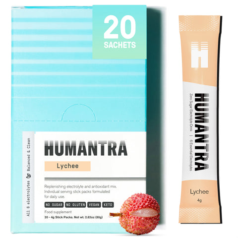Humantra Electrolyte Lychee flavour 70g