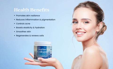 Valeo Marine Collagen + Herbal Max L-Glutathione