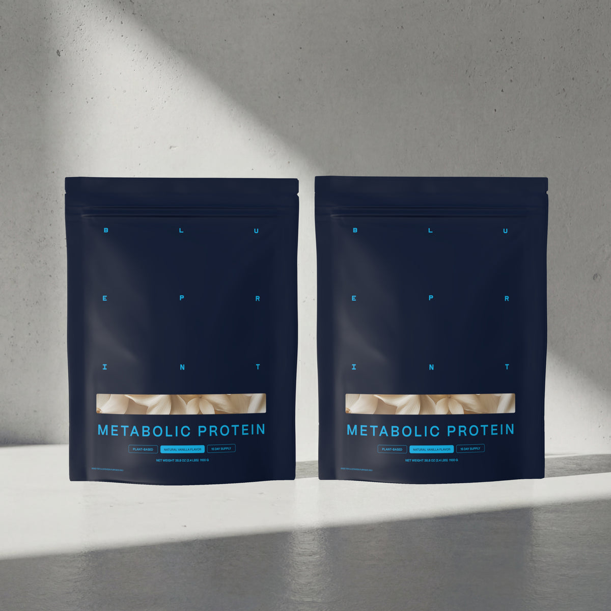 Blueprint Metabolic Protein Powder - Chai - Plant-Based, 30g Protein, 8g Fiber
