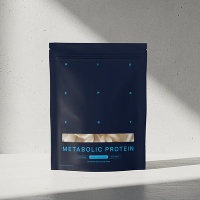 Blueprint Metabolic Protein Powder - Vanilla - Plant-Based, 30g Protein, 8g Fiber