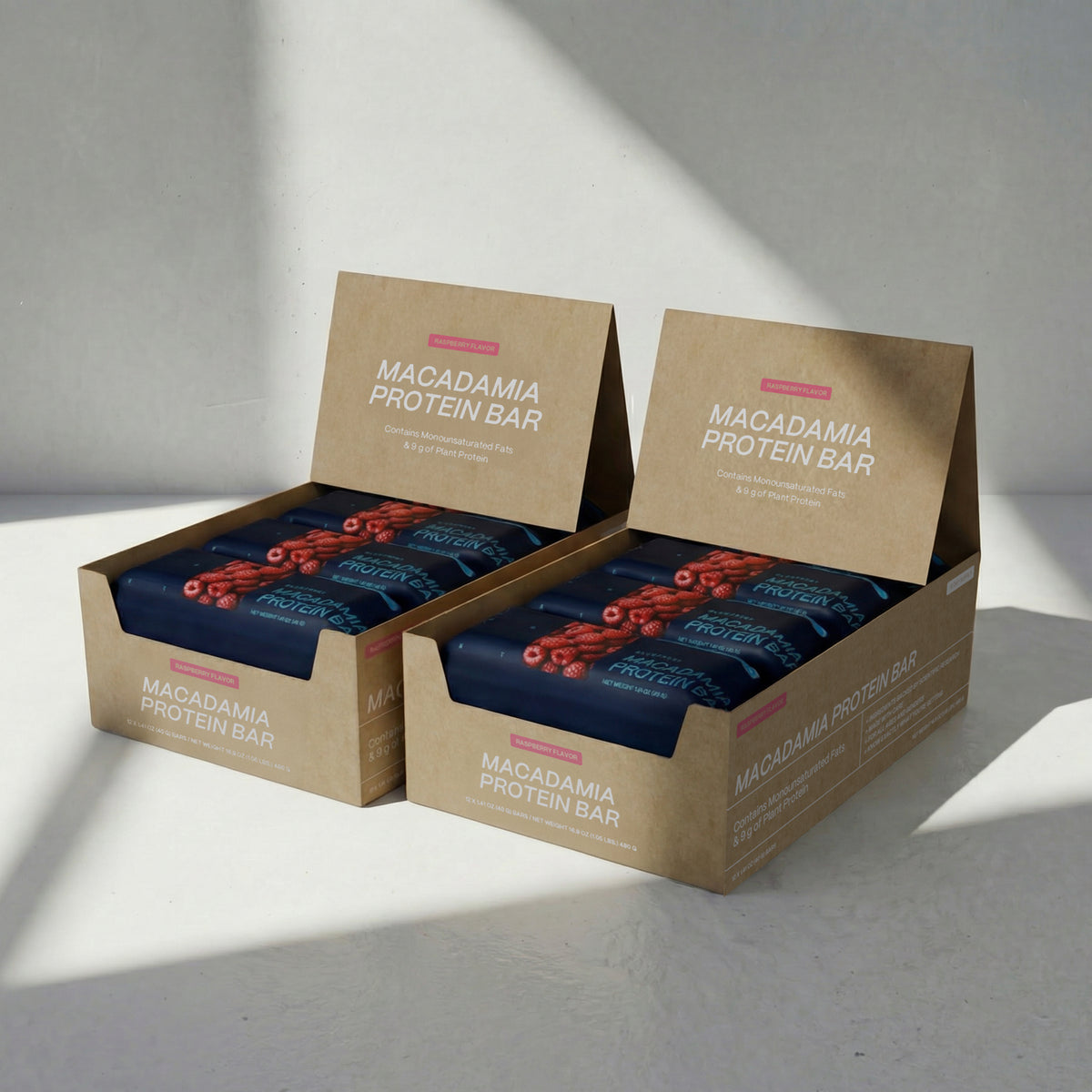 Blueprint Macadamia Protein Bar - White Cocoa Butter - 9g Protein, No Added Sugar, 12 Bars