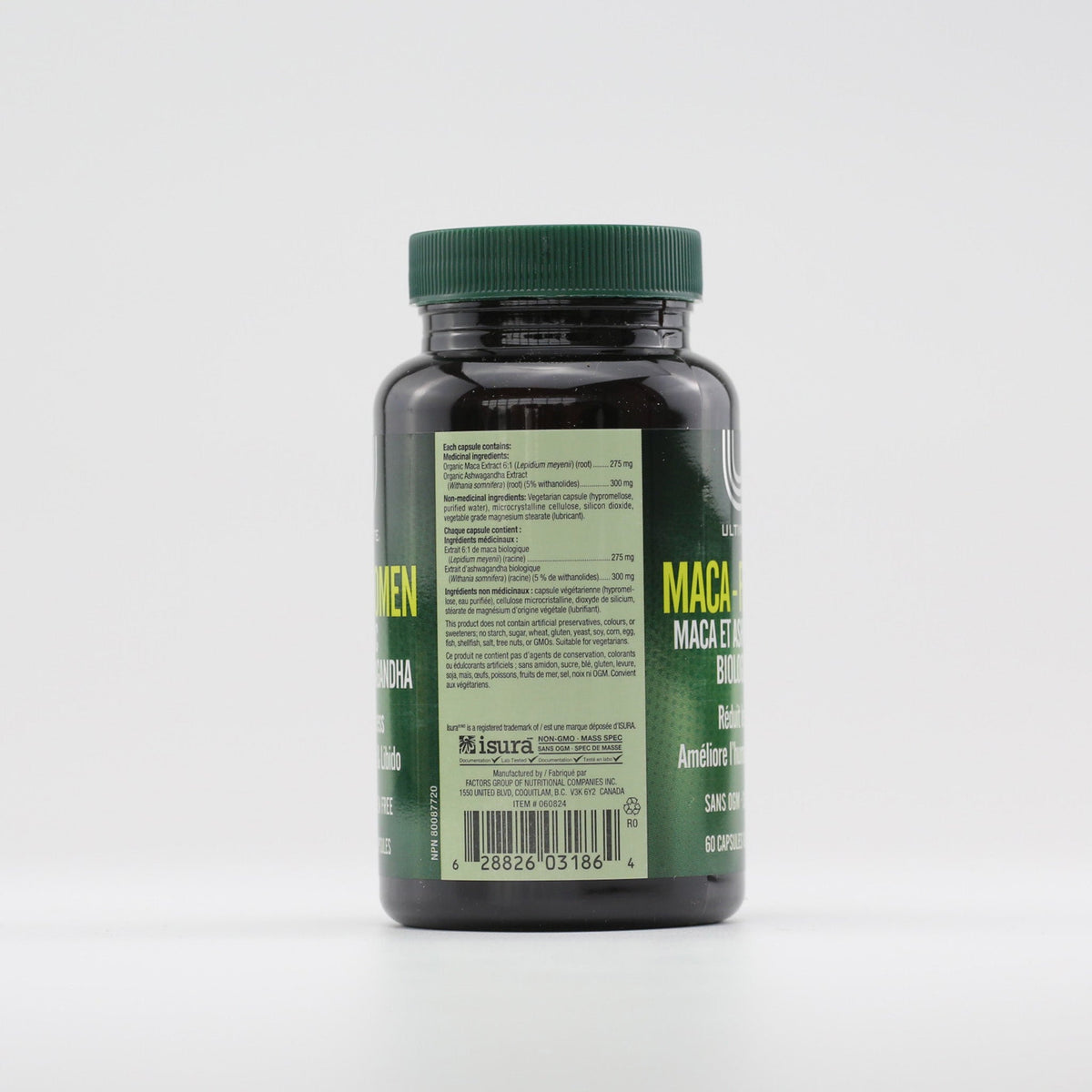 Ultimate Maca-Women Organic Maca & Ashwagandha Capsules - 60 Count - Image 4