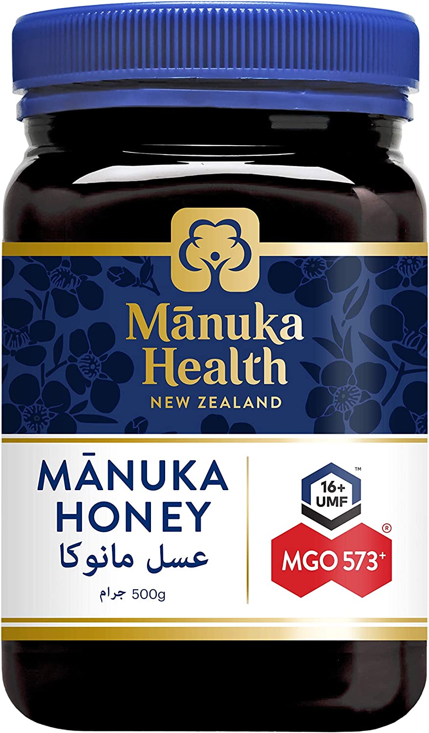 Manuka Health MGO 573+ Manuka Honey UMF 16 - 500g Jar