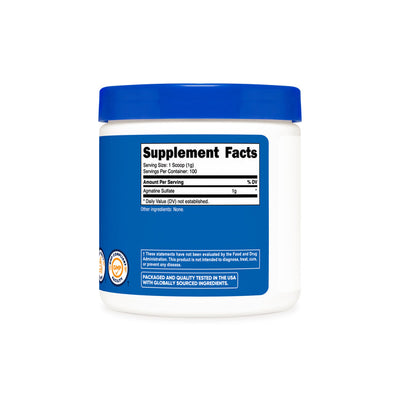 Nutricost Agmatine Powder - Pure Agmatine, 100 Servings - Image 2