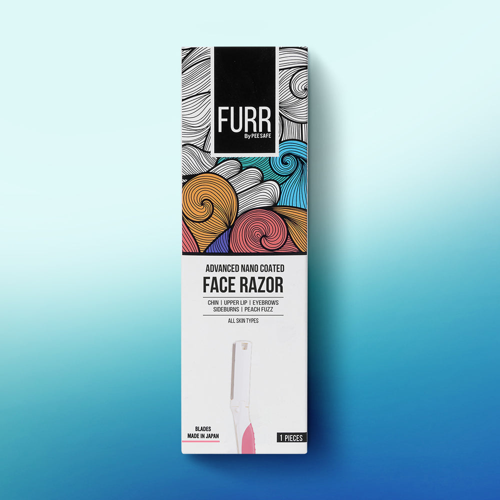 Pee Safe Furr Advanced Nano Coated Face Razor for Men - 1 Piece