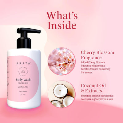 Arata Body Wash Nourishing - 300ml - Image 5