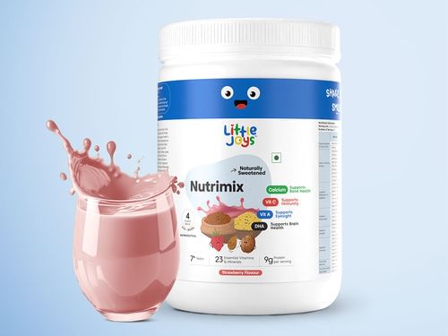Little Joys NutriMix 7+ Strawberry Baby Nutritional Supplement 350g