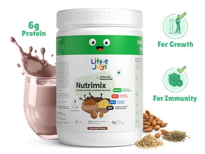 Little Joys NutriMix Powder Chocolate - Complete Nutrition Drink for Kids - 400g