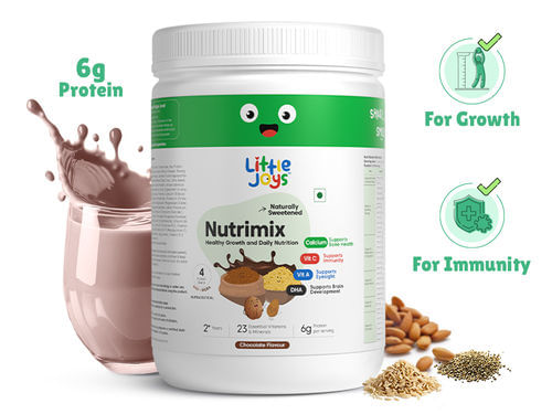 Little Joys NutriMix Powder Chocolate - Complete Nutrition Drink for Kids - 400g