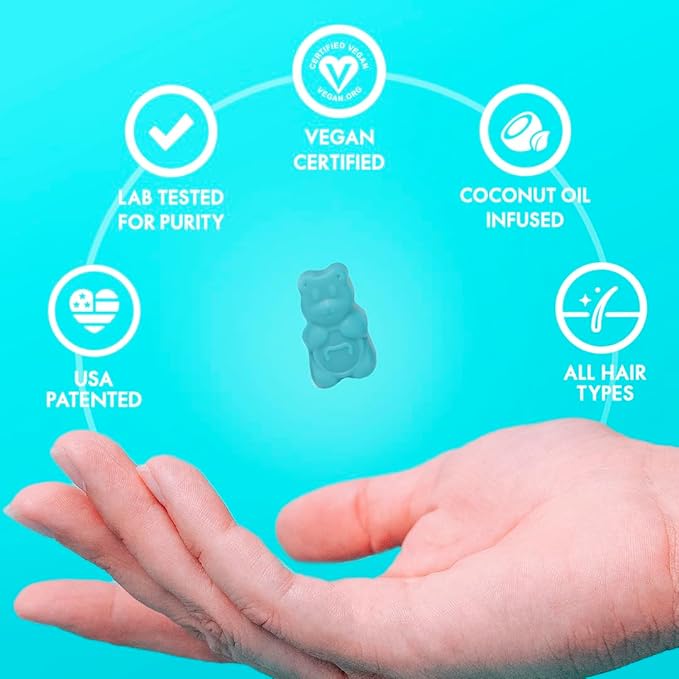 Sugarbear Vegan Hair Vitamin Gummies - 62 Count