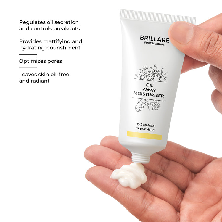 Brillaire Oil Away Moisturiser - 50ml Face Skincare - Image 3
