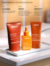 Arata Menthol Ice Burst Face Wash 100ML