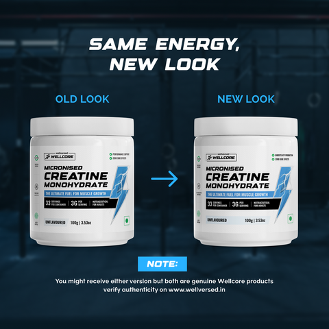 Wellcore Creatine Unflavored 100g