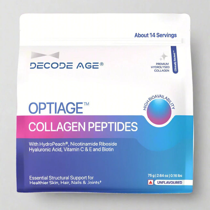 Decodeage Optiage Collagen Peptides Unflavoured - 75g Beauty Supplement