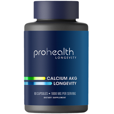 PROHEALTH Pro Health Calcium AKG Vitamins & Minerals, 60 Capsules