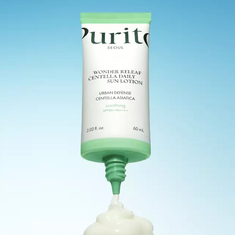 Purito Wonder Releaf Centella Daily Sun Lotion - SPF Protection, 60ml - Image 2