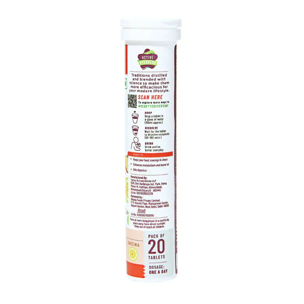 Panchamrit Apple Cider Vinegar Effervescent Tablets - Apple Flavour, 20 Tablets - Image 2
