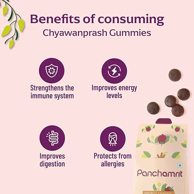 Panchamrit Immunity Everyday Chyawanprash Gummies - 30 Pack - Image 3