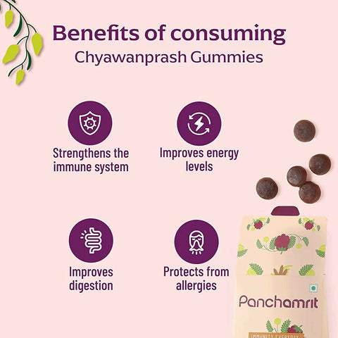 Panchamrit Immunity Everyday Chyawanprash Gummies 30